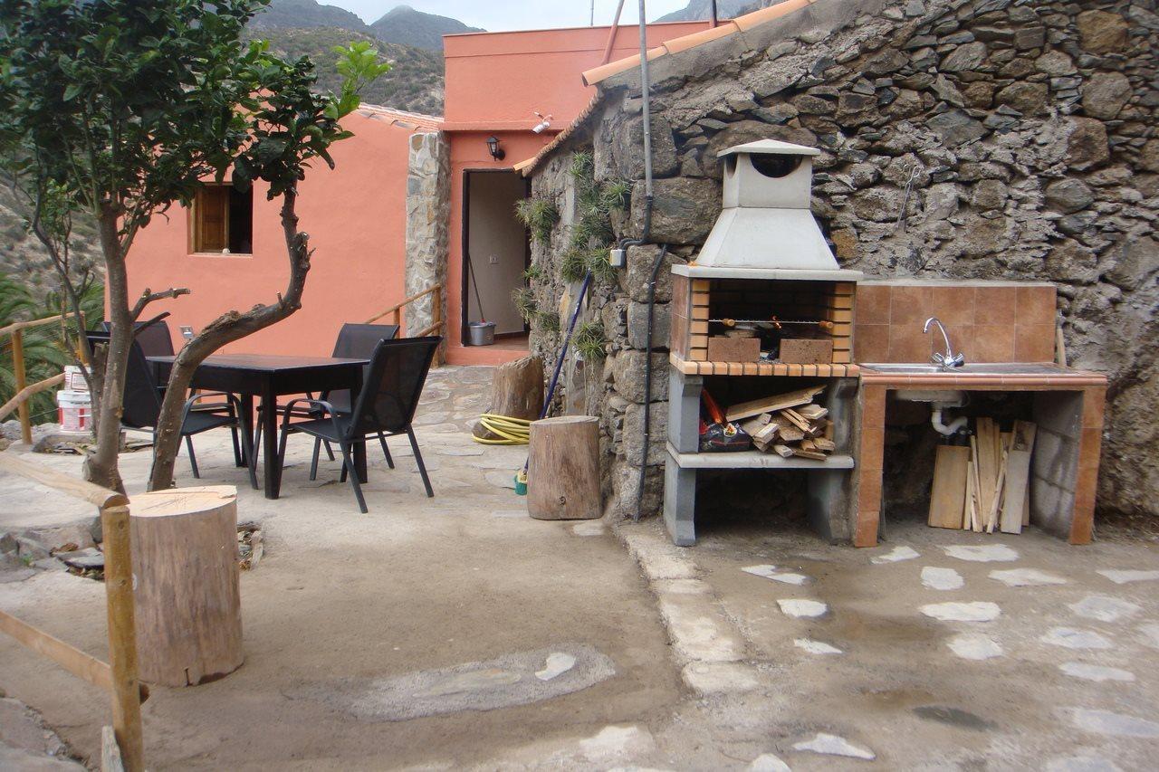 Casa Rural La Presa Vallehermoso Bagian luar foto