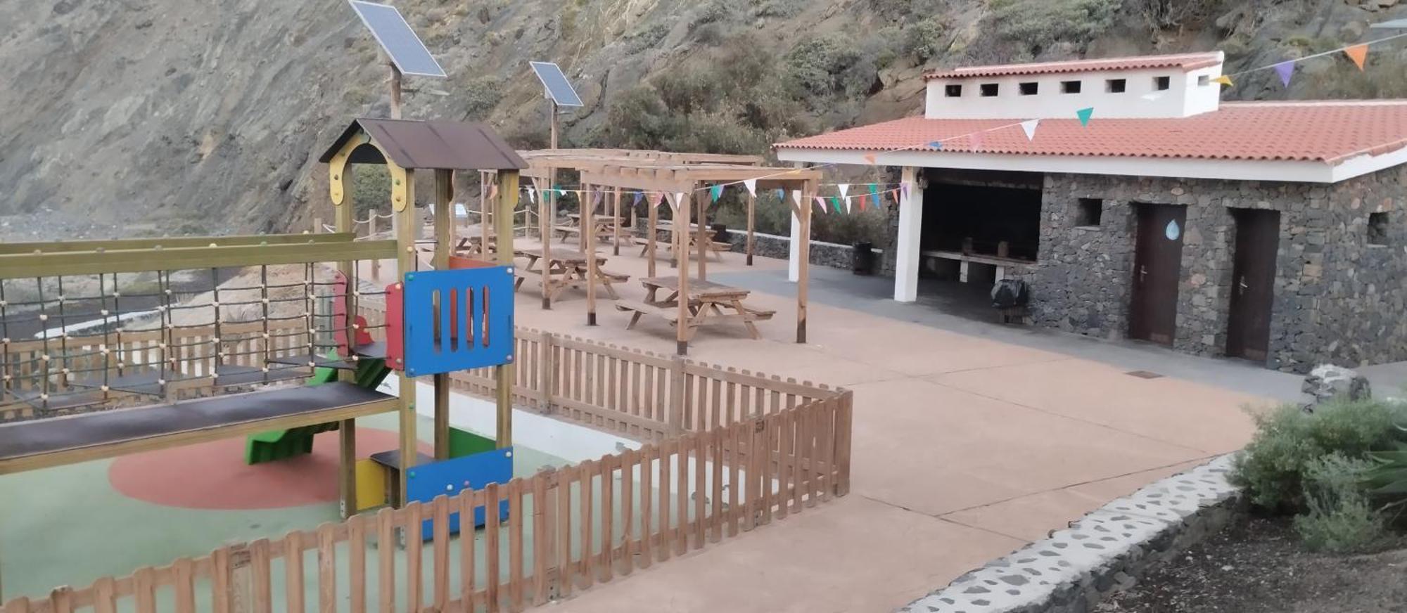 Casa Rural La Presa Vallehermoso Bagian luar foto