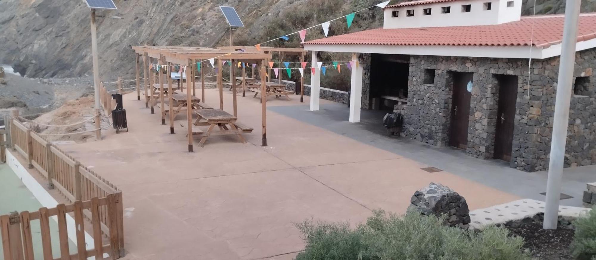 Casa Rural La Presa Vallehermoso Bagian luar foto