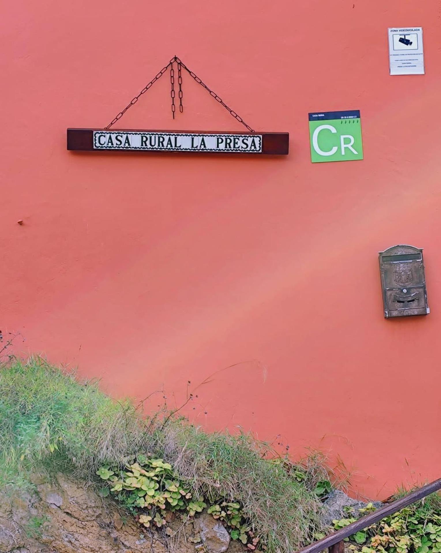 Casa Rural La Presa Vallehermoso Bagian luar foto