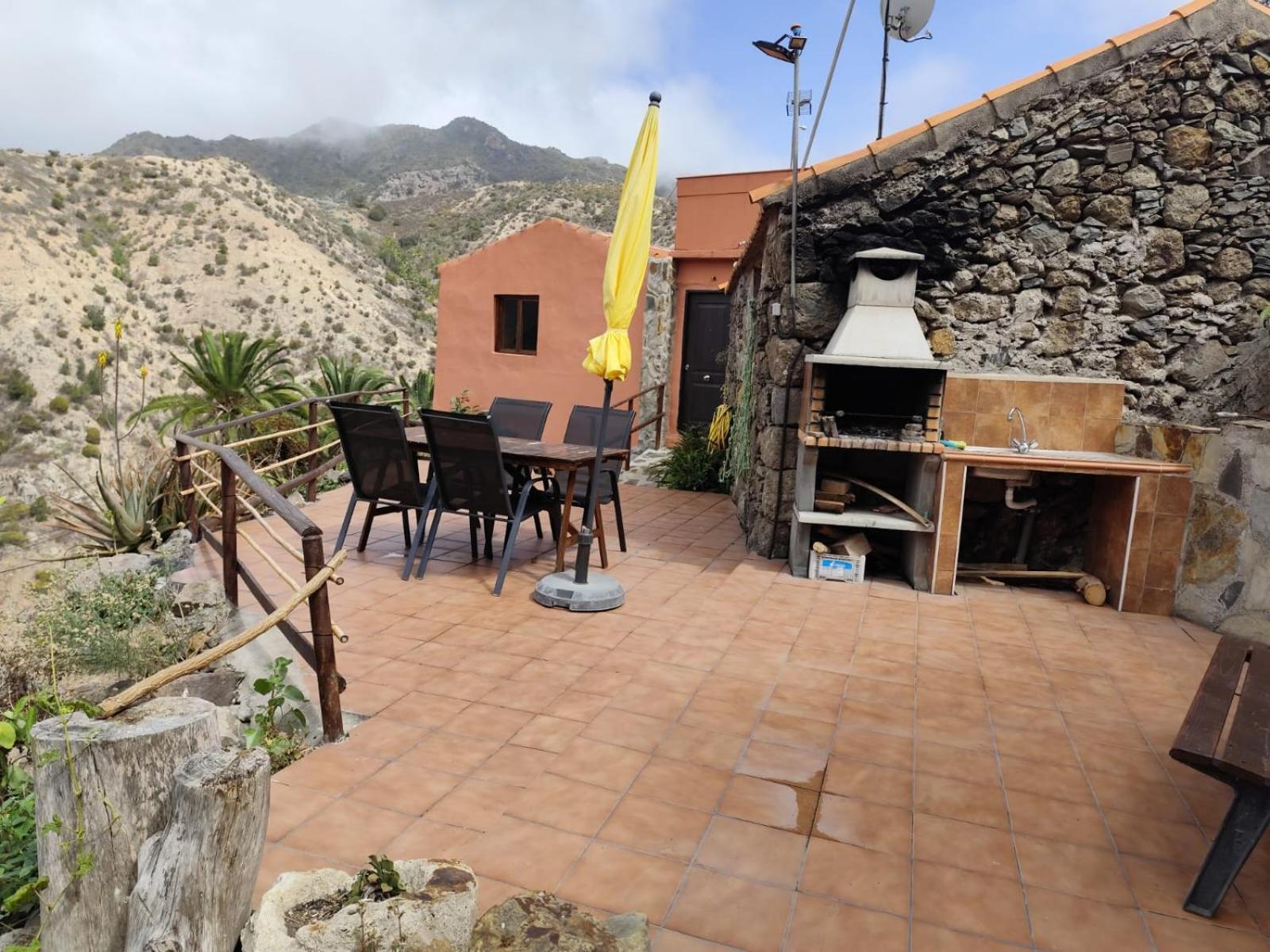 Casa Rural La Presa Vallehermoso Bagian luar foto